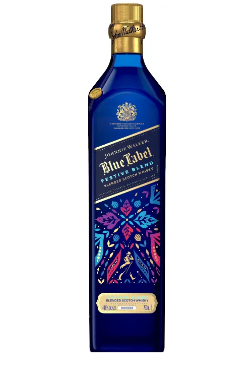 JOHNNIE WALKER BLUE FESTIVE 750ML