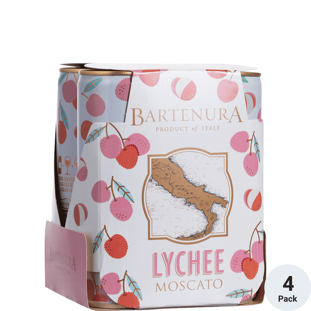 BARTENURA LYCHEE MOSCATO 4PK CAN