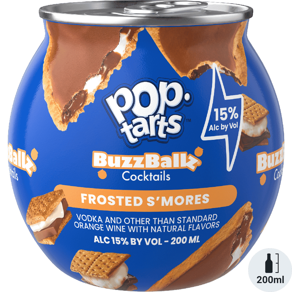 BUZZBALLZ COCKATIL FROSTED S'MORES 200ML