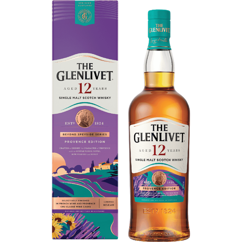 GLENLIVET 12 YEARS PROVENCE EDITION 750ML