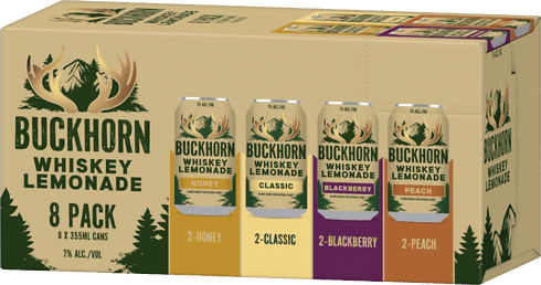 BUCKHORN CKTL LEMONADE VRTY CAN 8PK