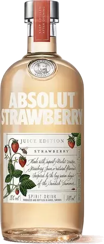 ABSOLUT FLA JUICE STRAWBERRY 750ML