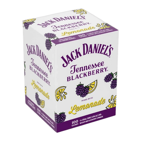 JACK DANIEL'S BLACKBERRY & LEMONADE 4PK 355ML