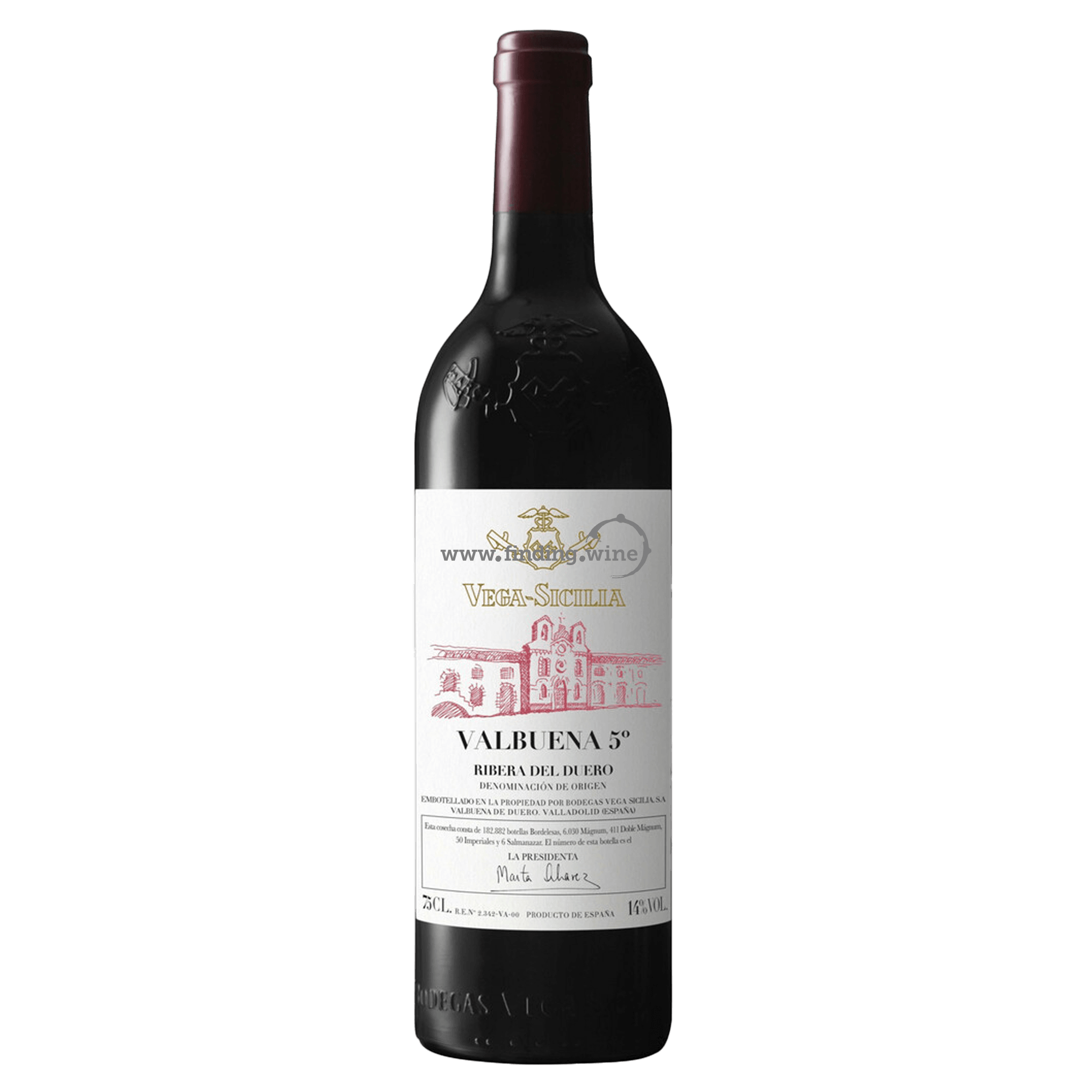 VEGA SICILIA TINTO VALBUENA 750ML